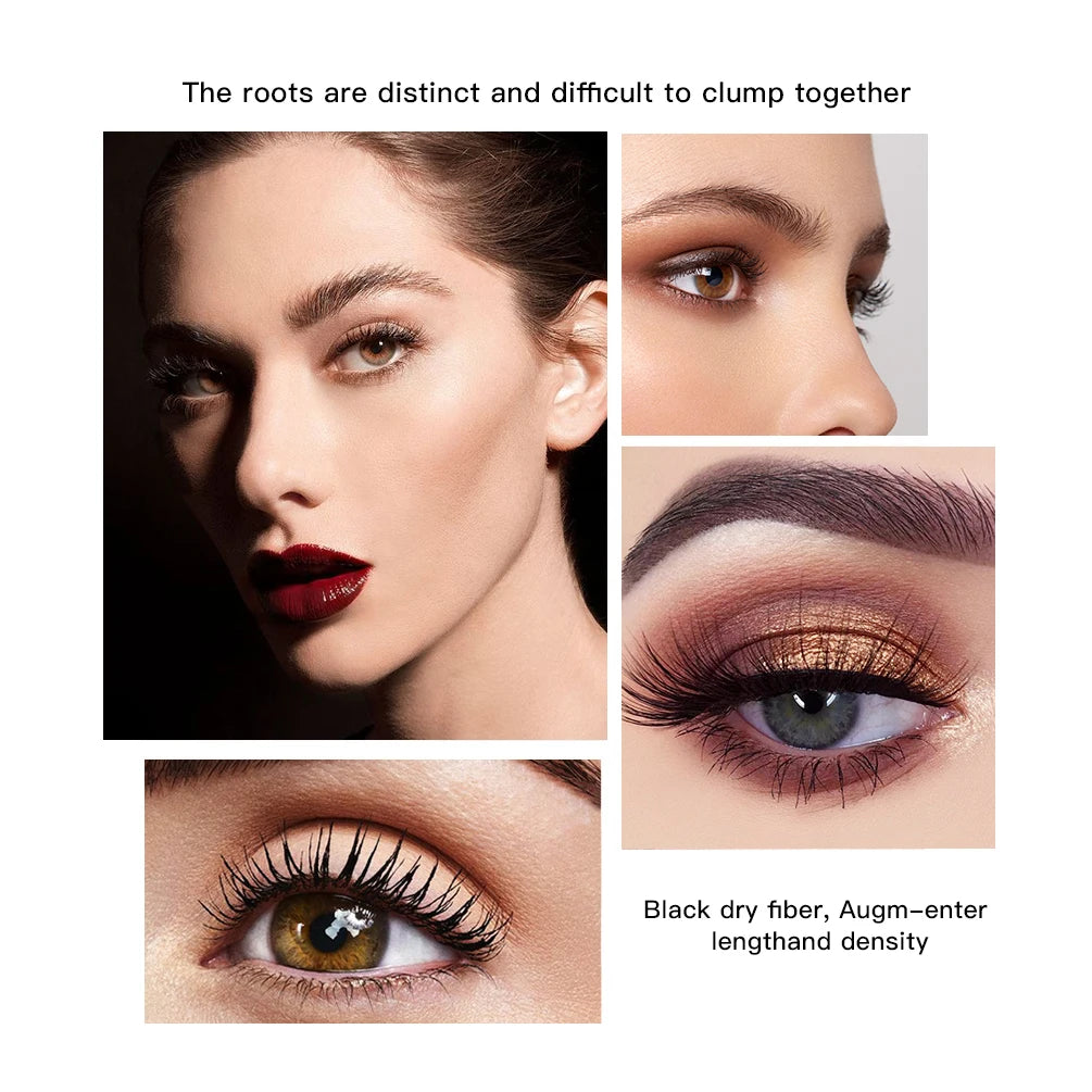 Waterproof Volumizing Black Mascara