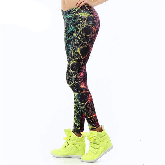 Fluorescent 3D Print Leggings