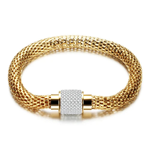 Crystal Magnetic Charm Bracelet