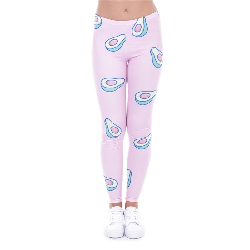 Ombre High-Waist Fitness Leggings