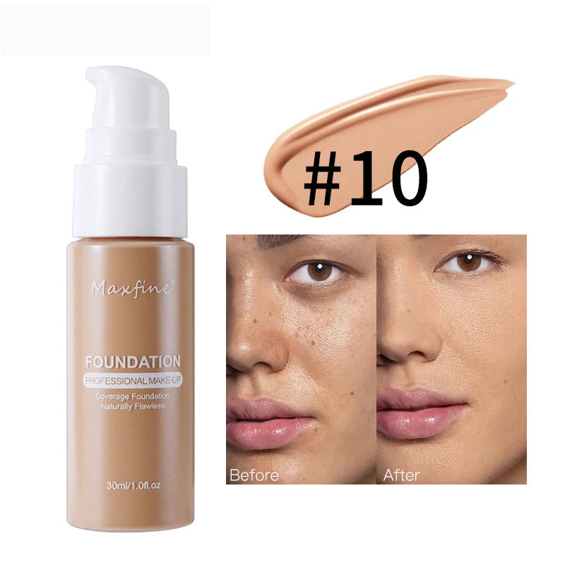 Sweat-Resistant Liquid Concealer Foundation