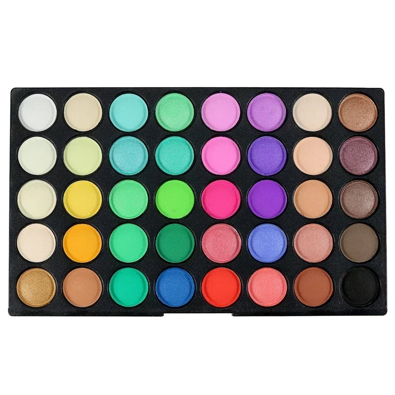 120-Color Glitter Eyeshadow Palette