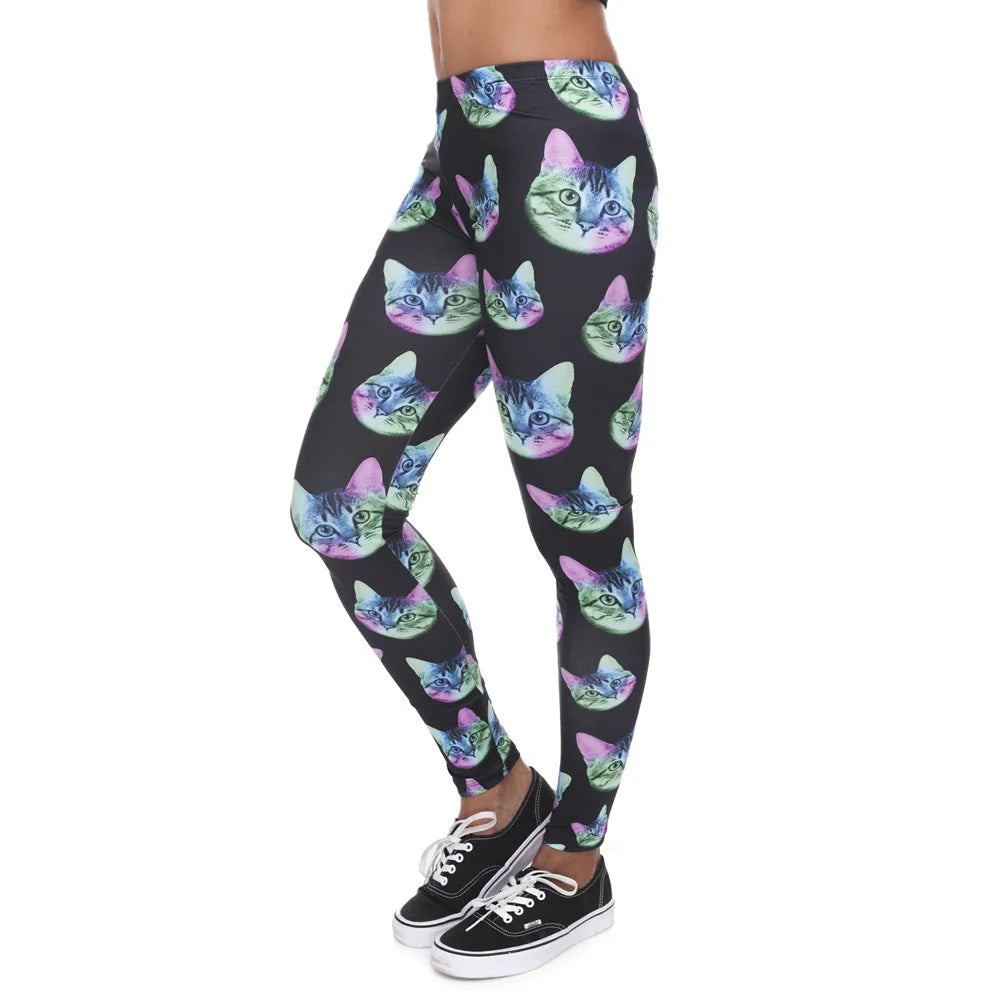 Ombre High-Waist Fitness Leggings