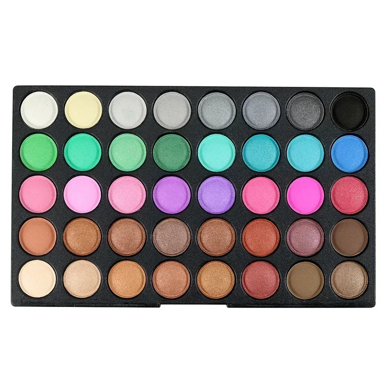 120-Color Glitter Eyeshadow Palette
