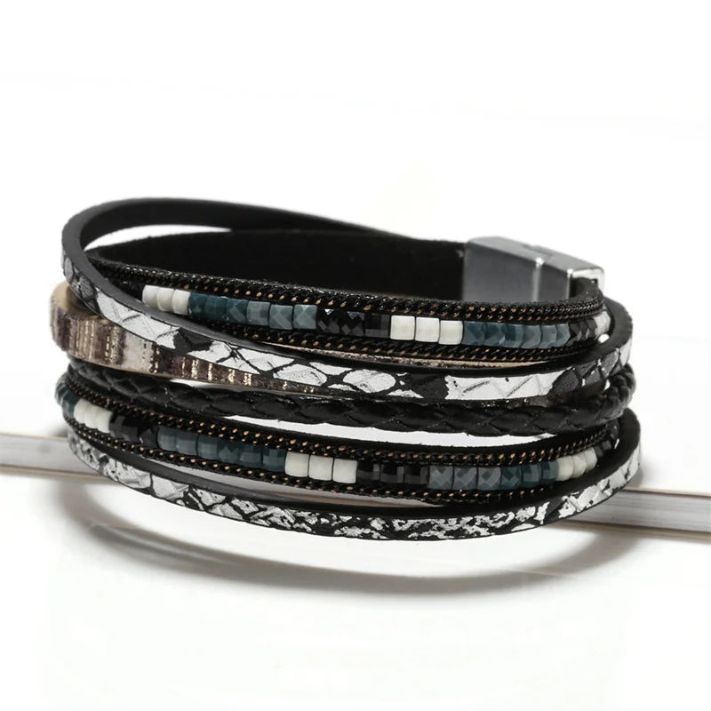 Western Cross Rope Bracelet