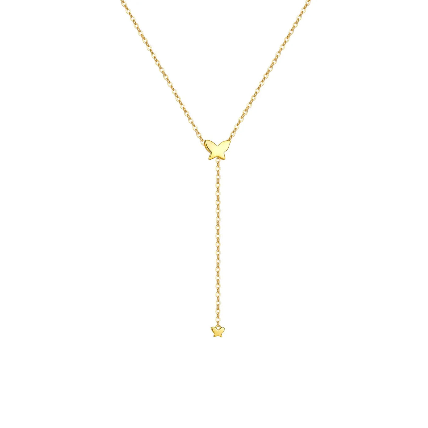 Adjustable Sterling Heart Necklace