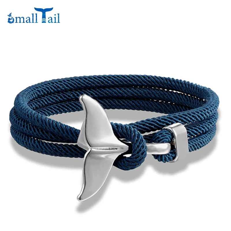 Nautical Whale Tail Bracelet