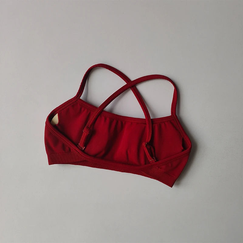Seamless Scrunch Workout Bra