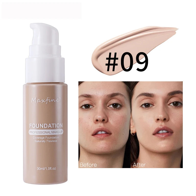 Sweat-Resistant Liquid Concealer Foundation