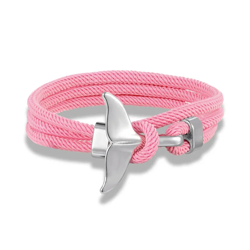 Nautical Whale Tail Bracelet