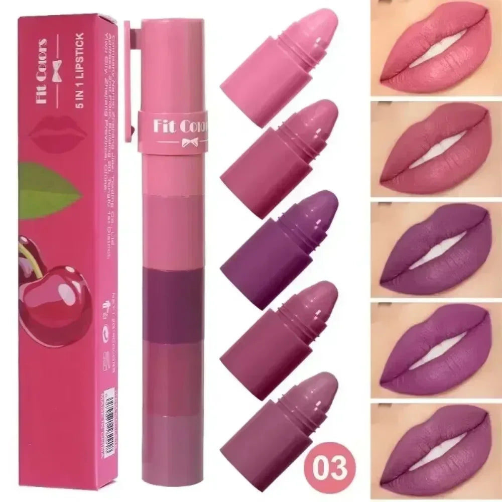 Multi-Color Matte Lipstick Kit