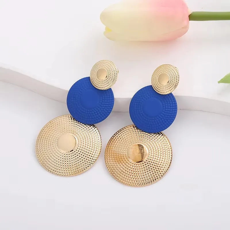 Bohemian Geometric Drop Earrings
