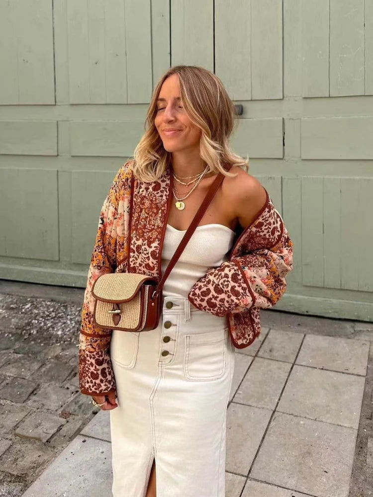 Vintage Patchwork Cotton Jacket