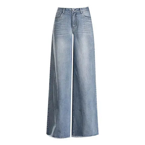 Slouchy High-Waist Wide-Leg Jeans