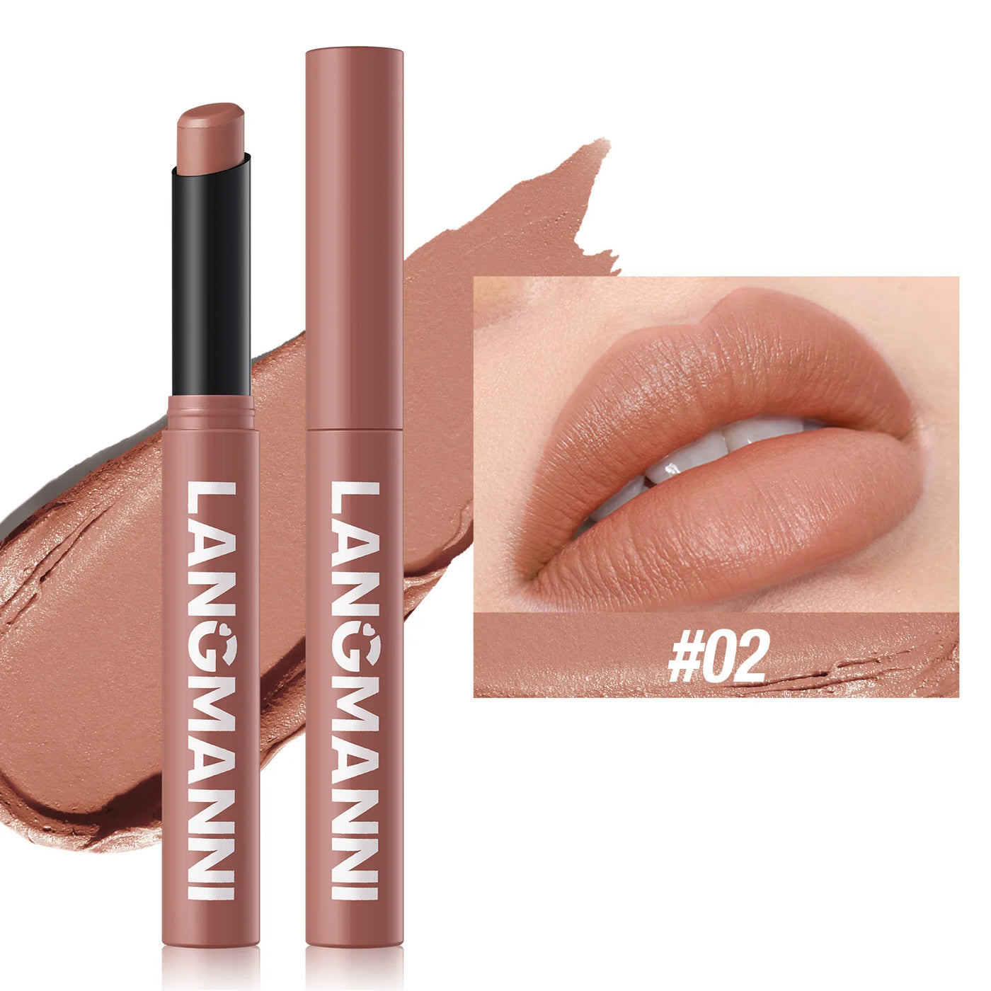 Twelve-Color Waterproof Lipstick Pen