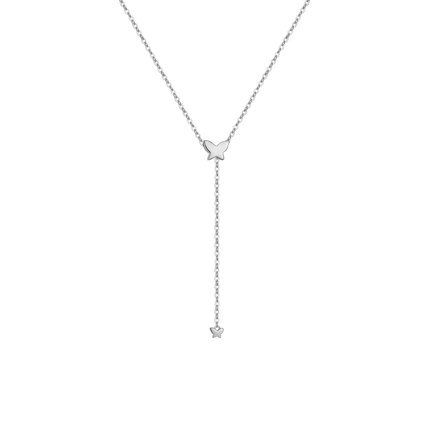 Adjustable Sterling Heart Necklace