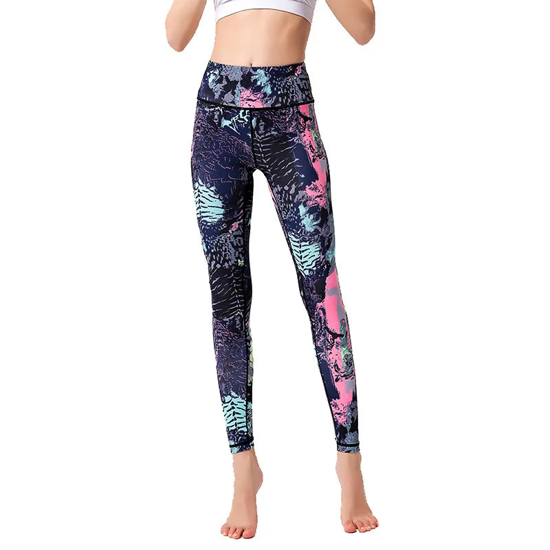 High-Waist Hip-Lift Yoga Leggings