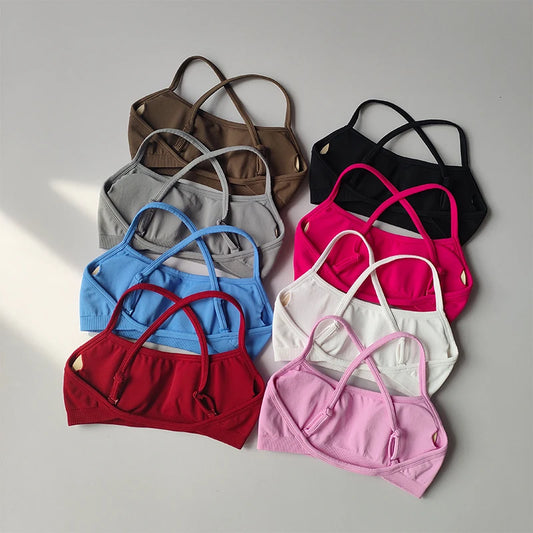 Seamless Scrunch Workout Bra