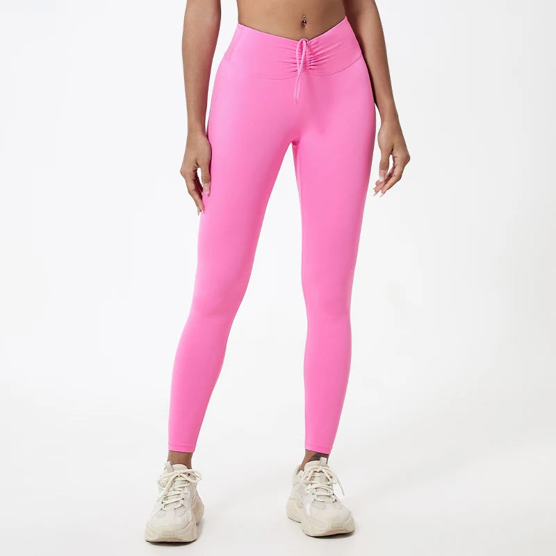 High-Waist Push-Up Yoga Leggings