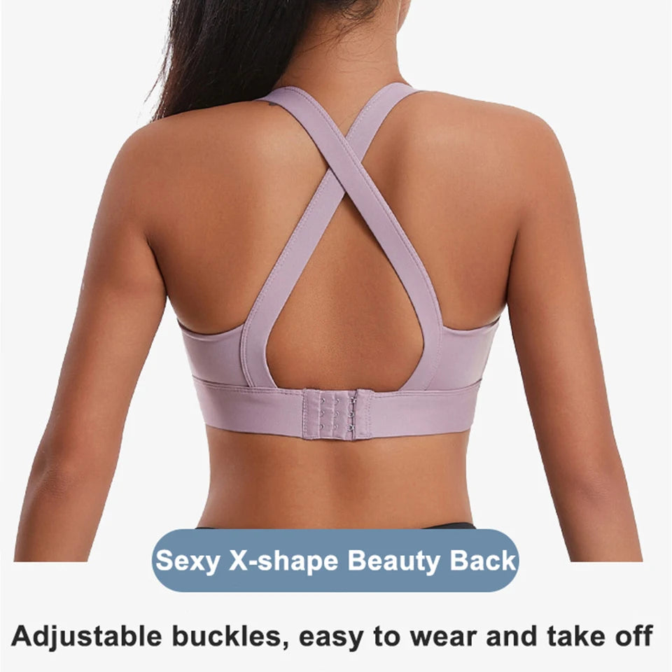 High-Impact Crisscross Sports Bra