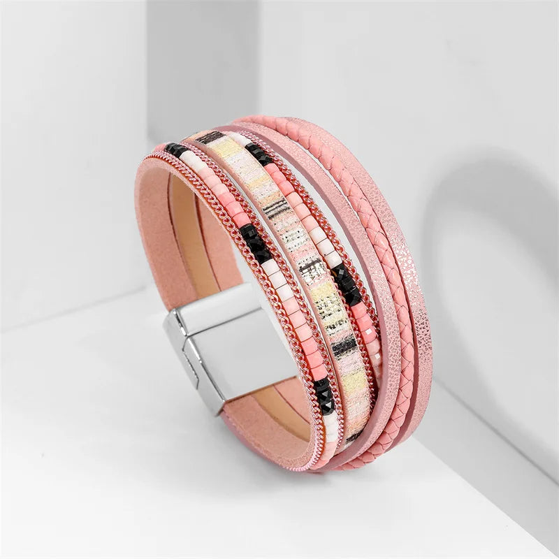 Western Cross Rope Bracelet