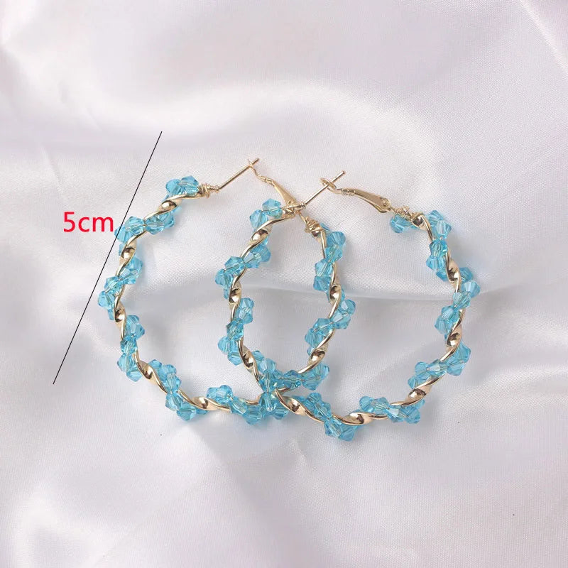 Bohemian Geometric Drop Earrings