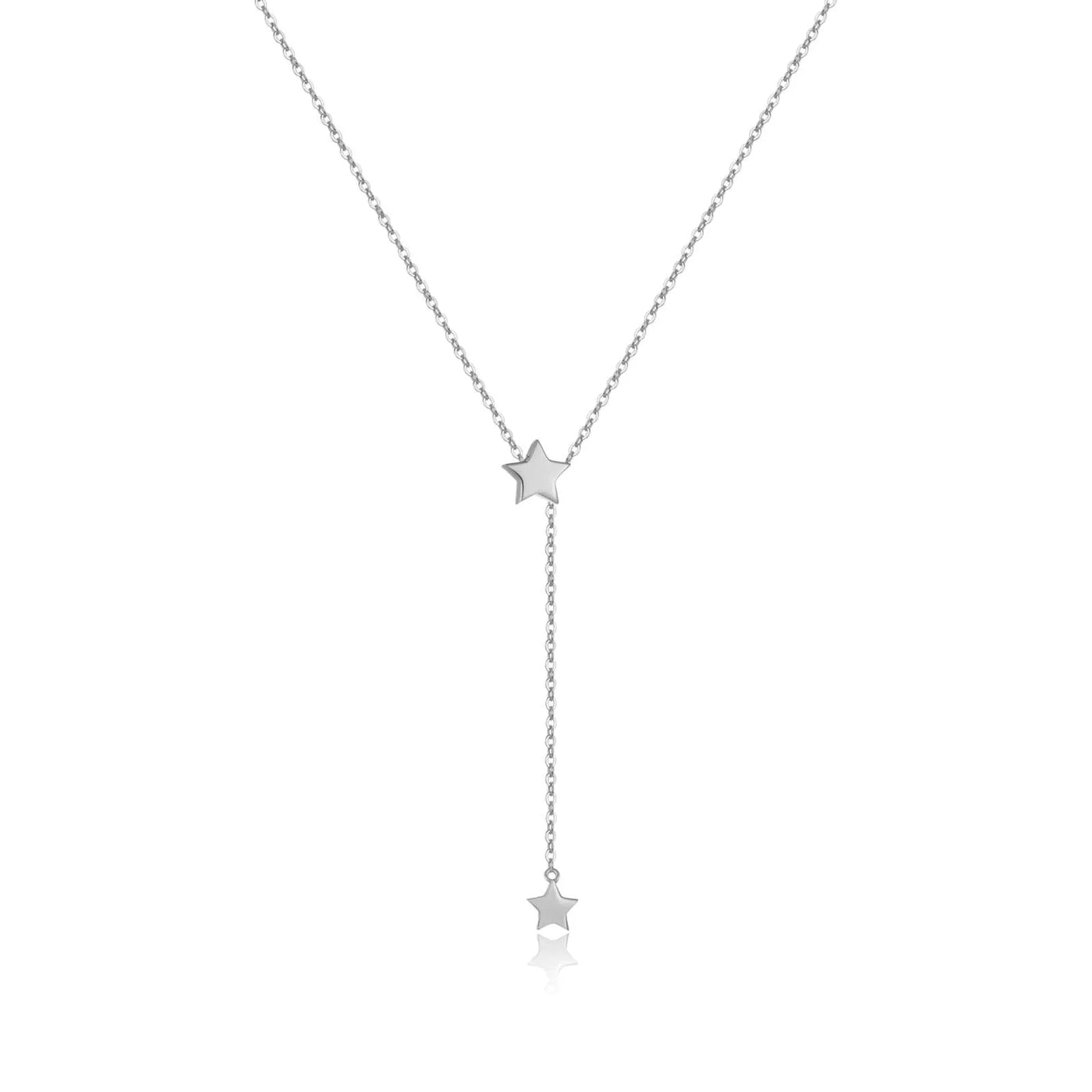 Adjustable Sterling Heart Necklace