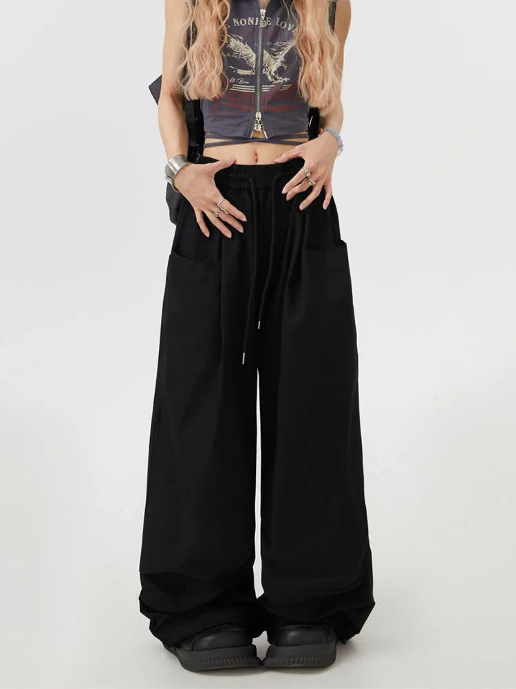 Y2K High-Waist Cargo Pants