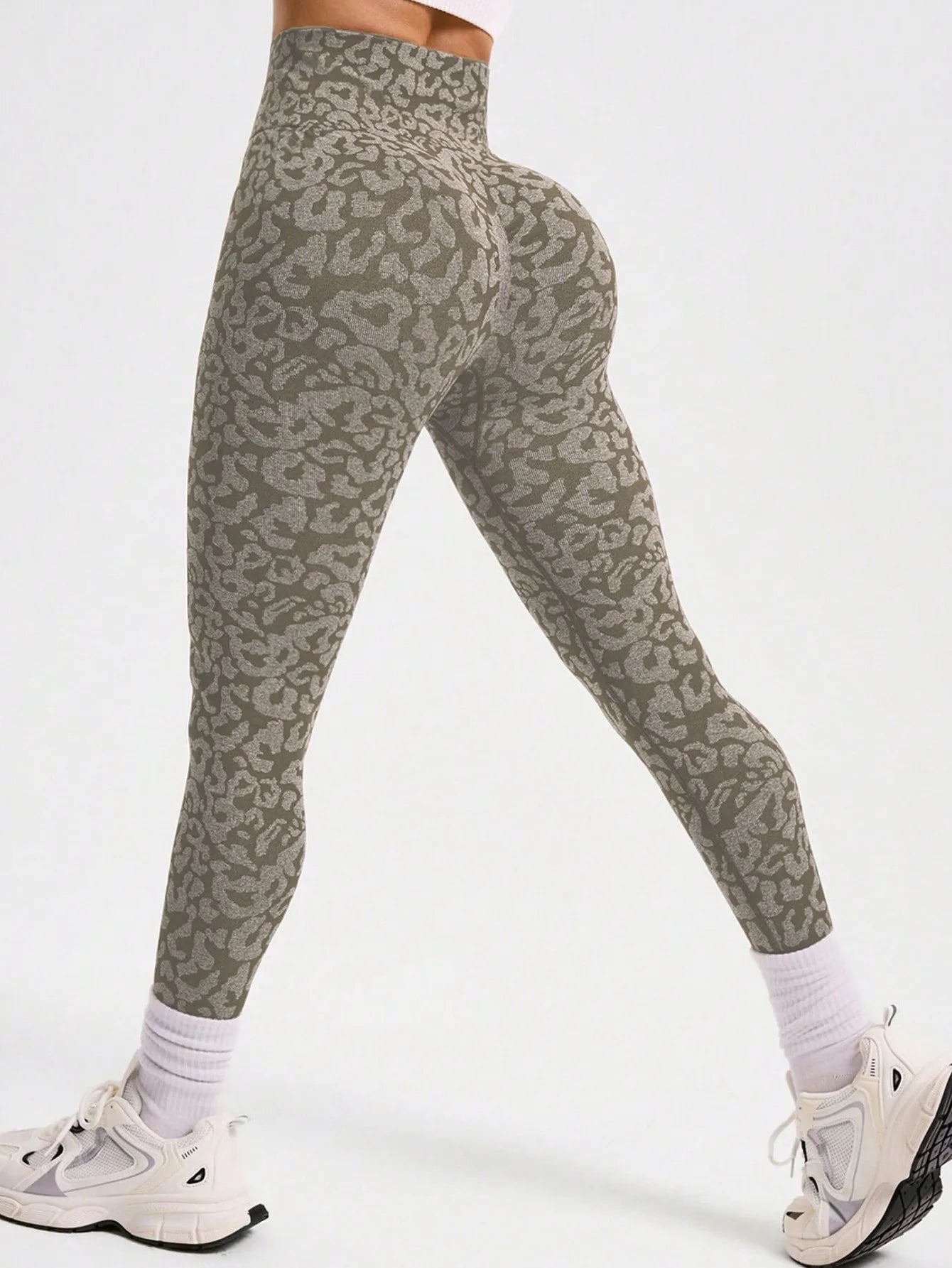 Leopard High-Waist Yoga Leggings