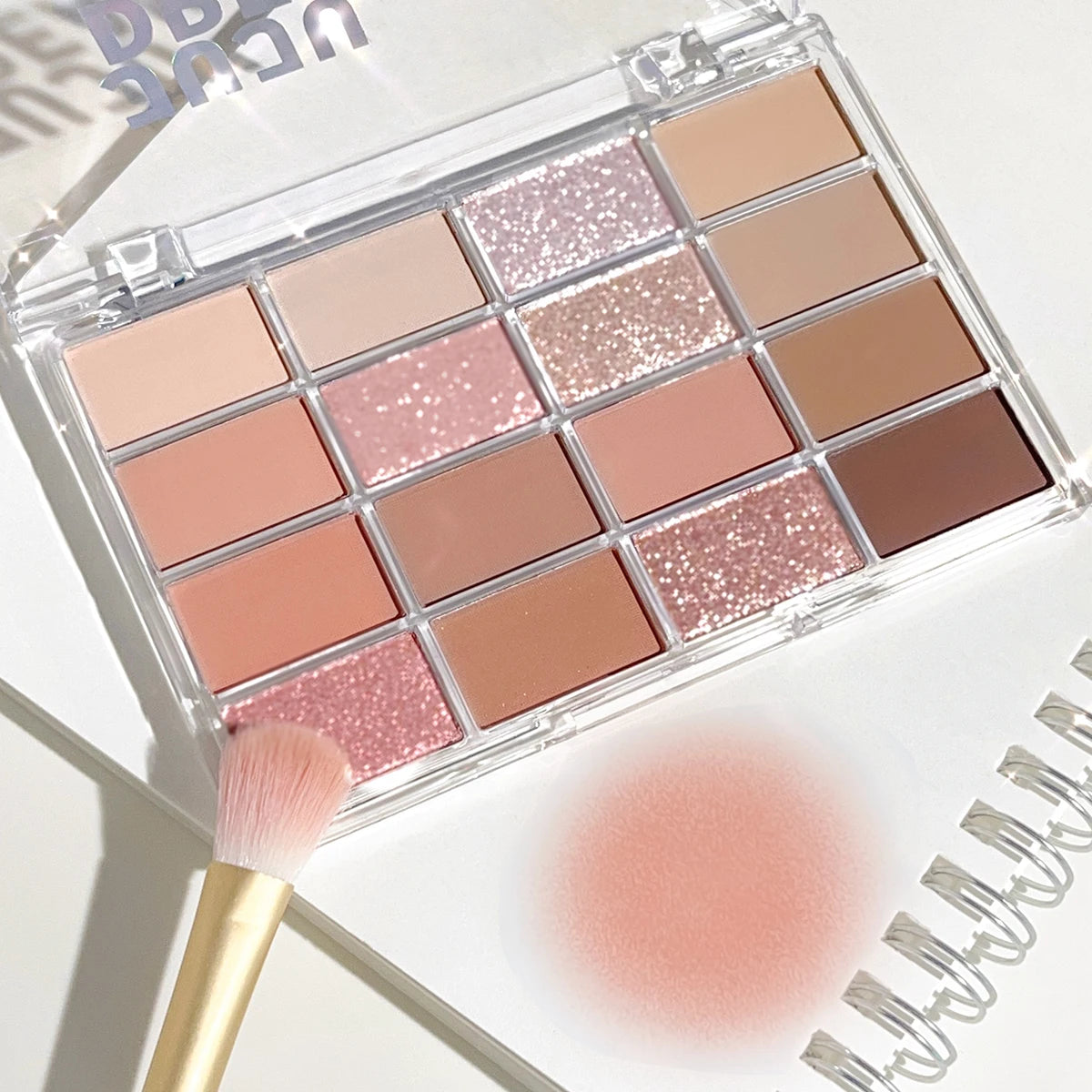 Earth-Tone Matte Shimmer Palette