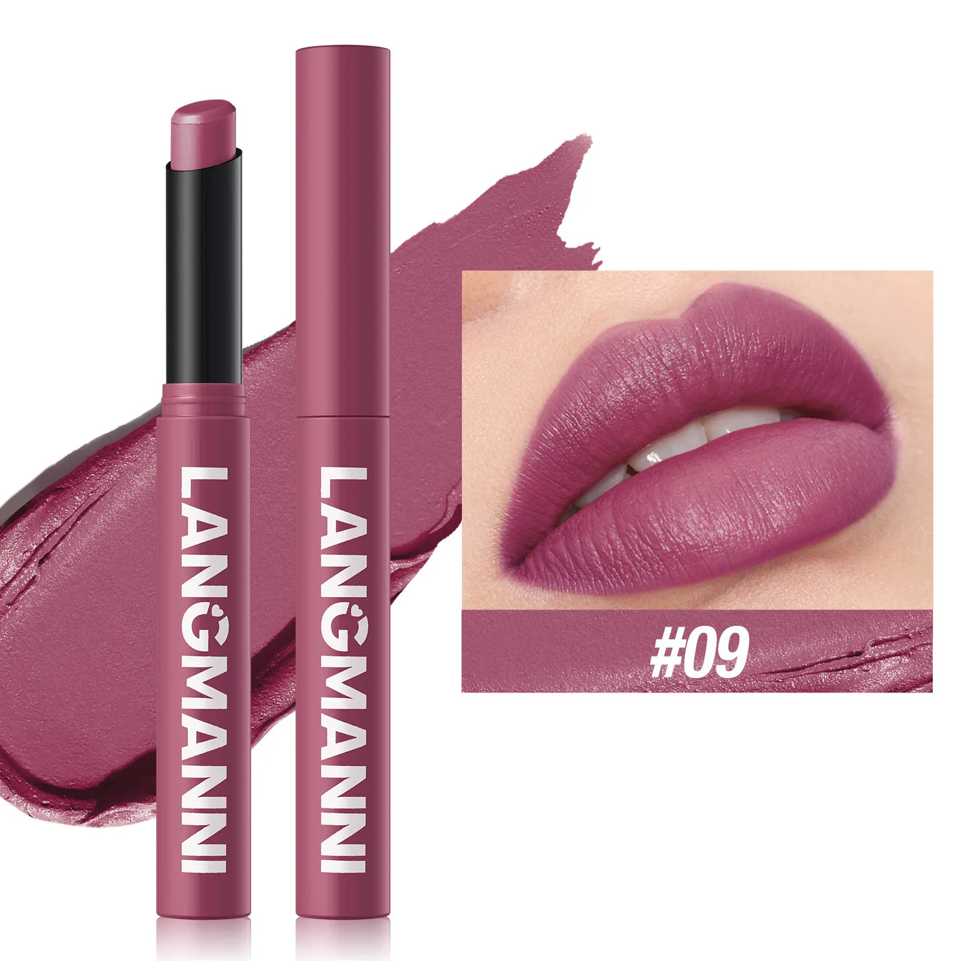 Twelve-Color Waterproof Lipstick Pen