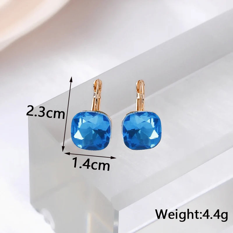 Bohemian Geometric Drop Earrings