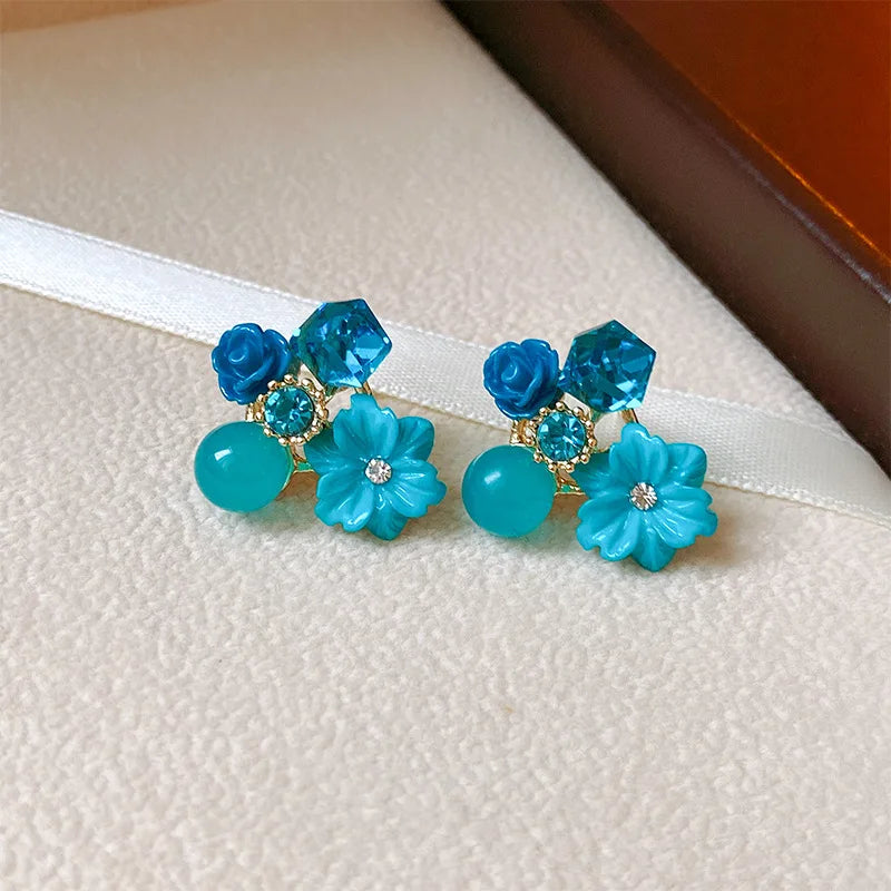 Bohemian Geometric Drop Earrings