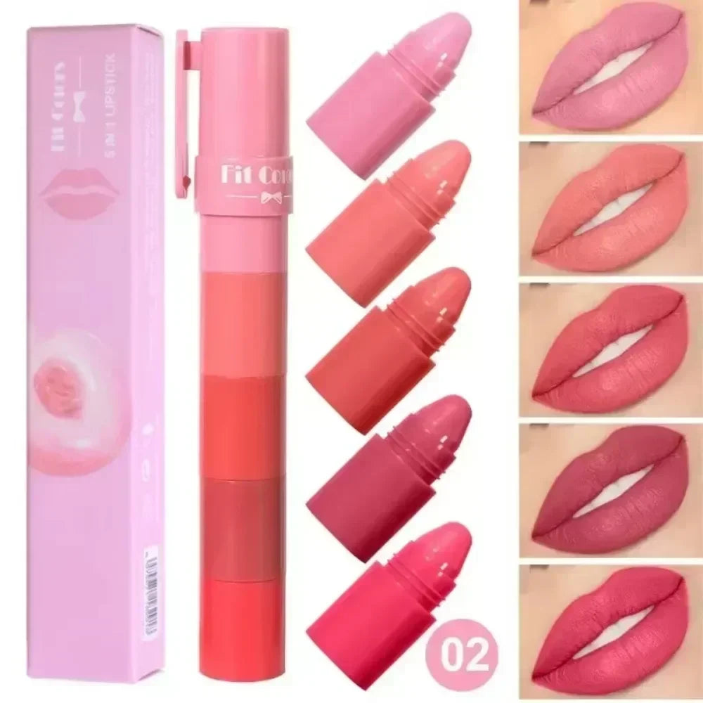 Multi-Color Matte Lipstick Kit