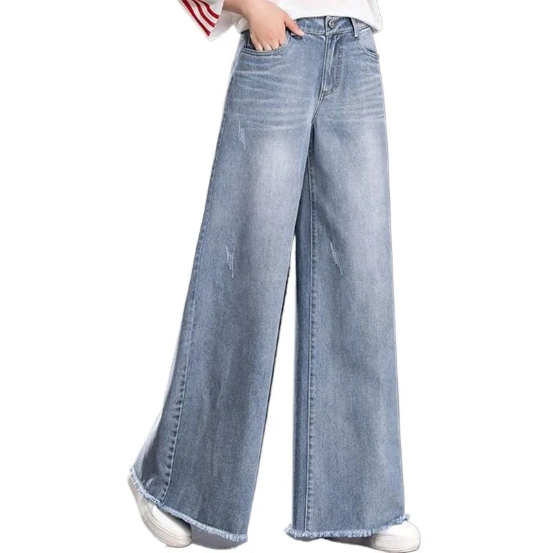 Slouchy High-Waist Wide-Leg Jeans
