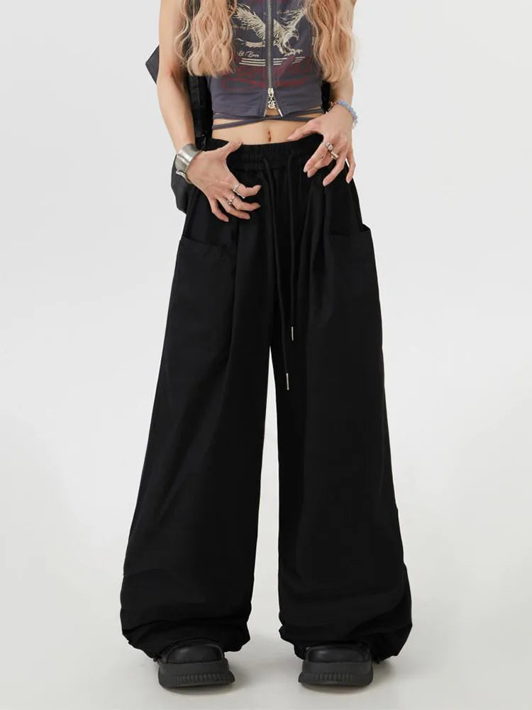 Y2K High-Waist Cargo Pants