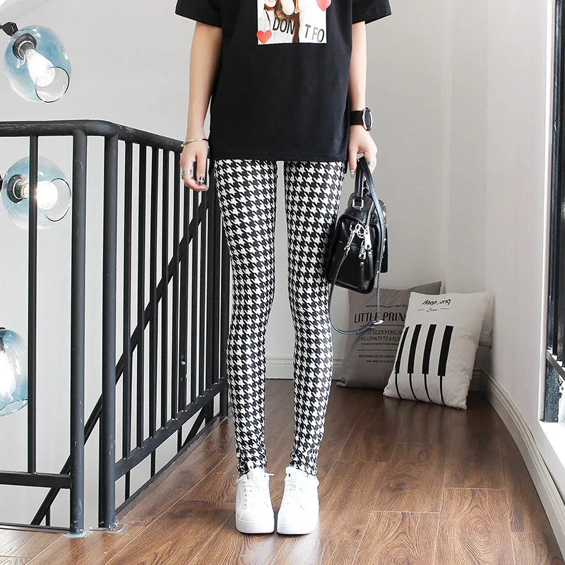 Colorful Leopard Street Leggings