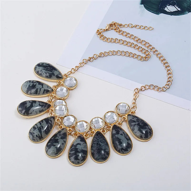 Vintage Gem Statement Choker