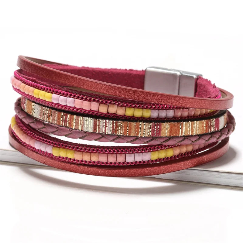Western Cross Rope Bracelet