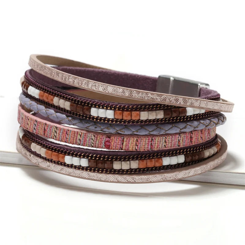 Western Cross Rope Bracelet