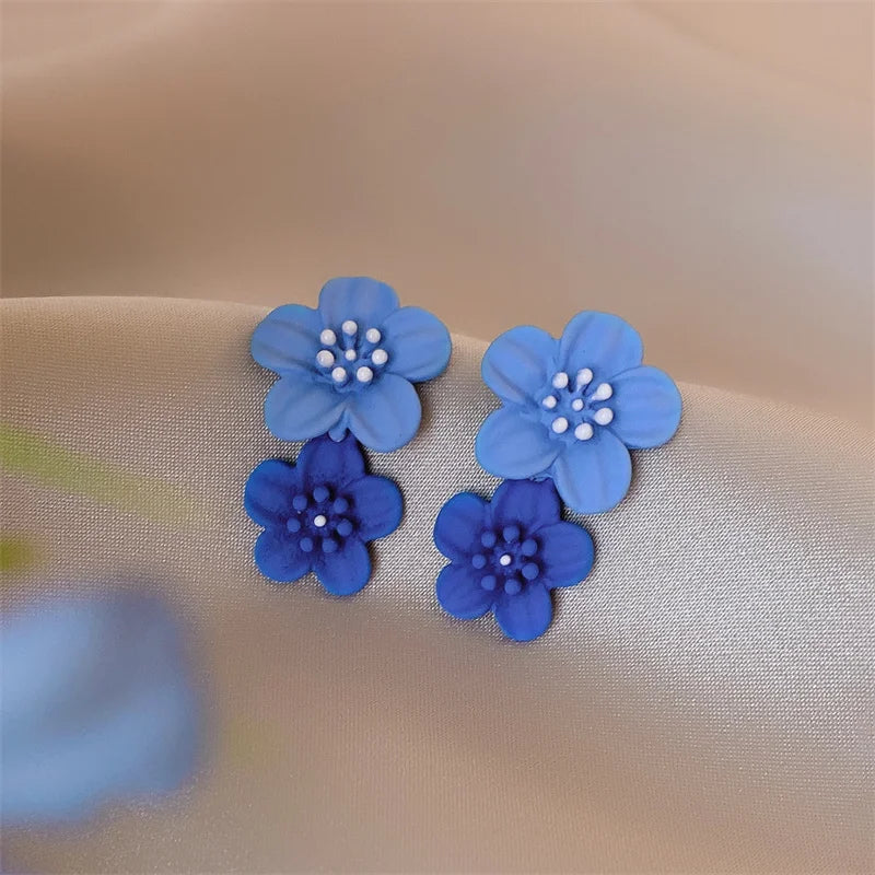 Bohemian Geometric Drop Earrings