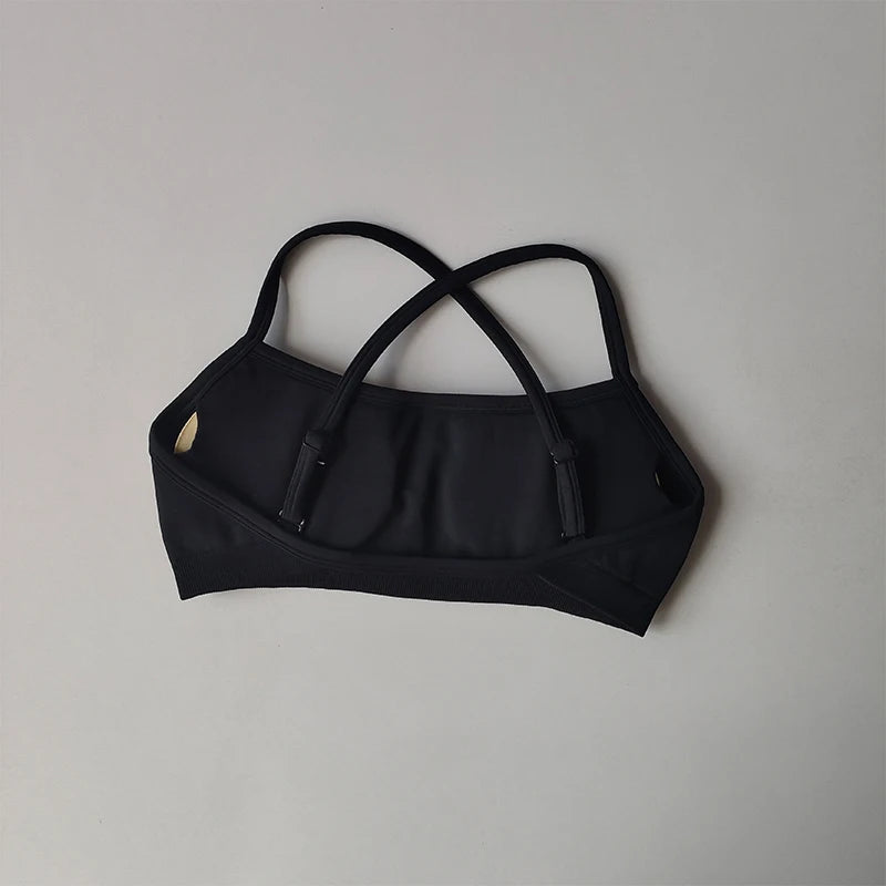 Seamless Scrunch Workout Bra