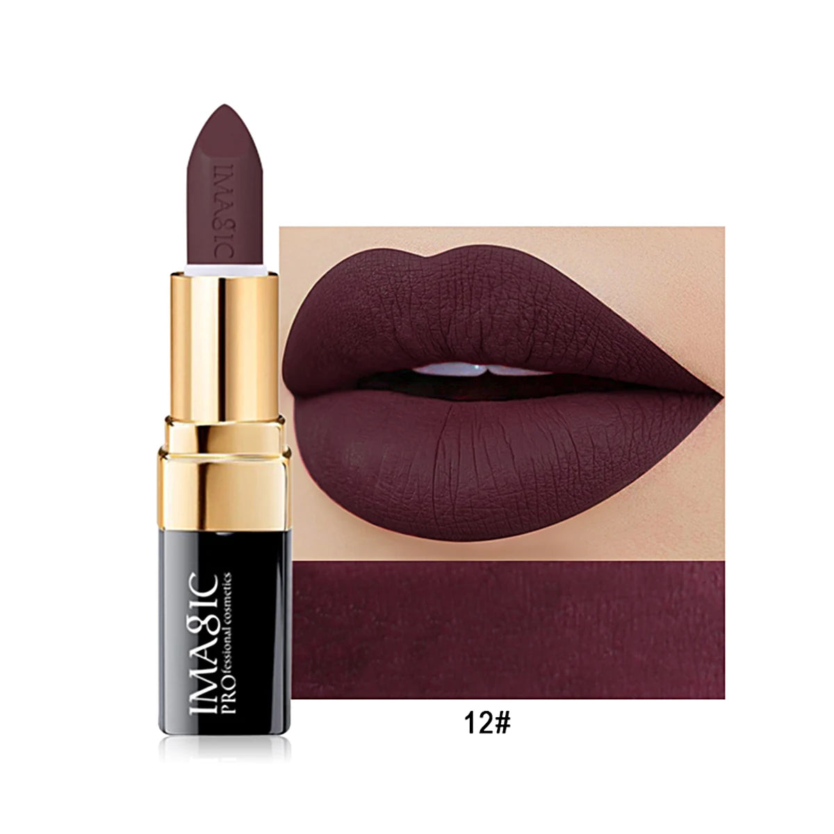 Twelve-Shade Velvet Matte Lipstick