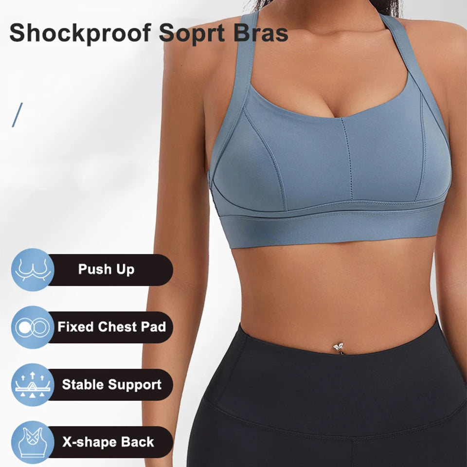 High-Impact Crisscross Sports Bra