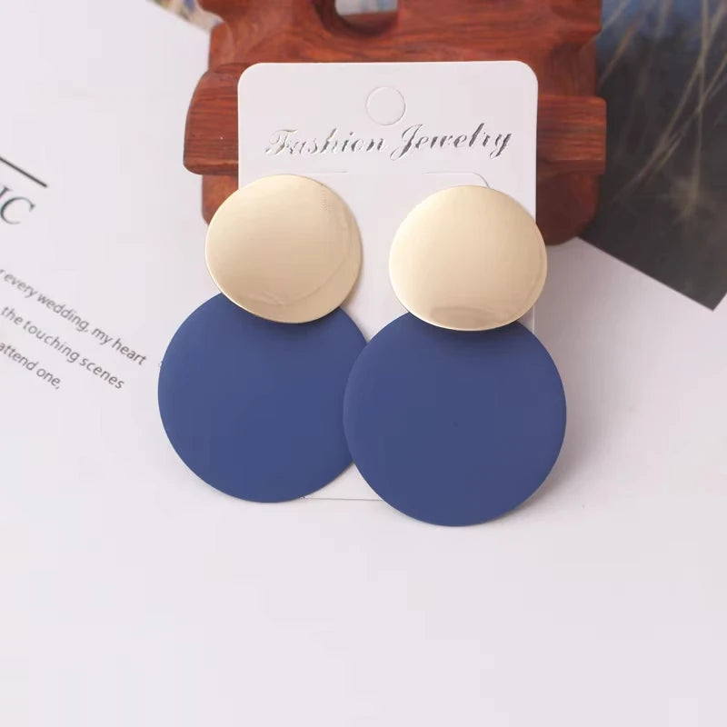 Bohemian Geometric Drop Earrings