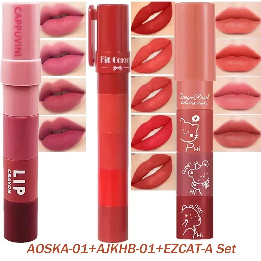Multi-Color Matte Lipstick Kit