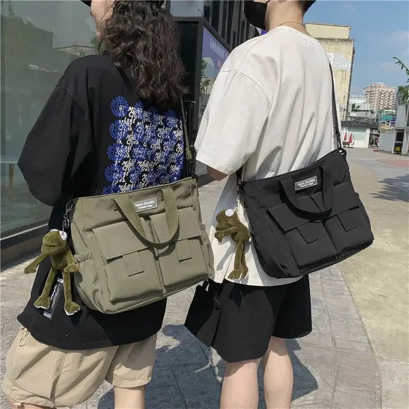 Waterproof Multi-Pocket Shoulder Bag