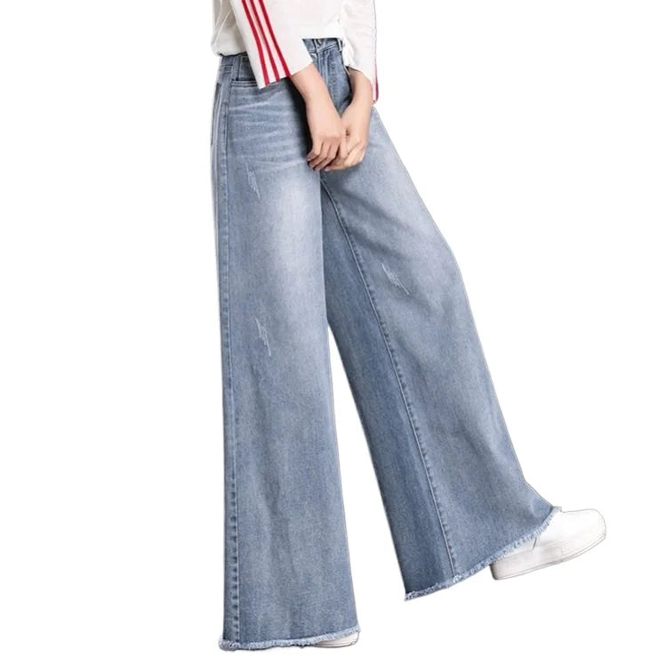 Slouchy High-Waist Wide-Leg Jeans