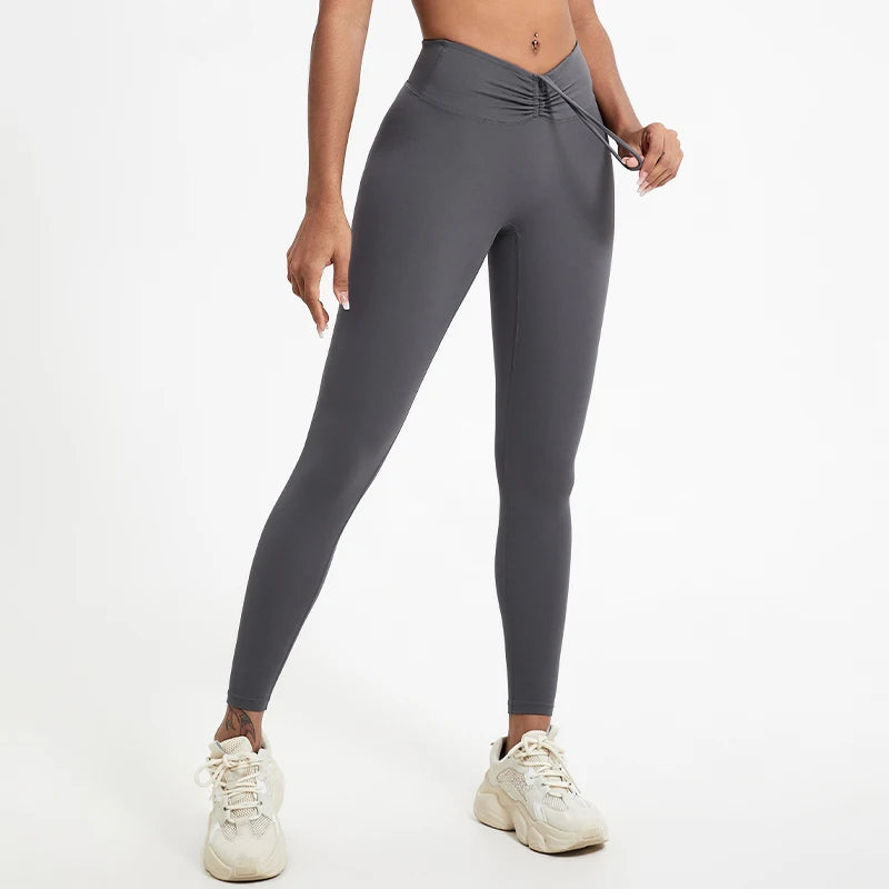 High-Waist Push-Up Yoga Leggings