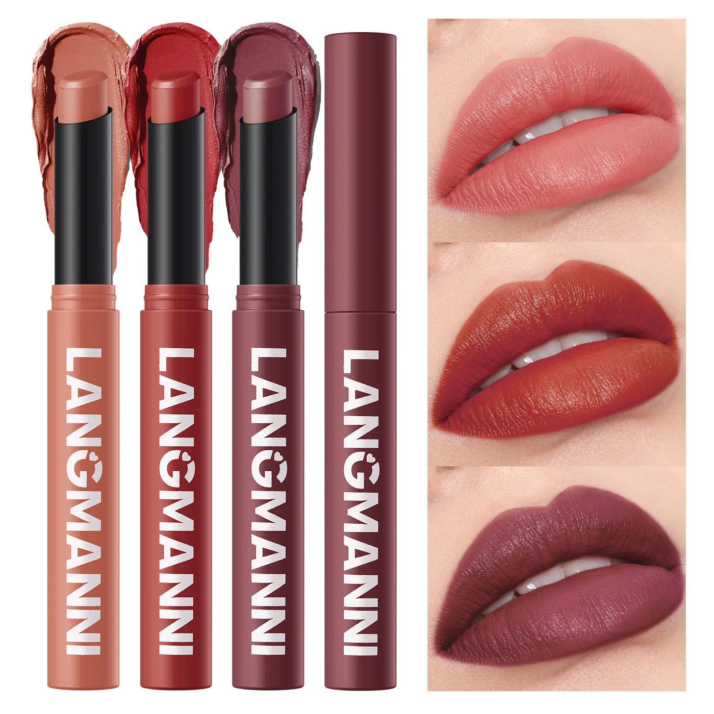 Twelve-Color Waterproof Lipstick Pen